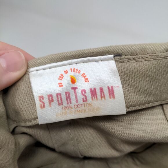 Lighthouse Landings Slideback Hat Beige Blue Adjustable Embroidered Logo - Picture 12 of 12